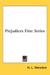 Prejudices by H.L. Mencken