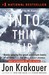 Into Thin Air A Personal Account of the Mt. Everest Disaster by Jon Krakauer