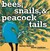 Bees, Snails, & Peacock Tails Patterns & Shapes . . . Naturally by Betsy Franco