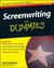 Screenwriting for Dummies by Laura Schellhardt