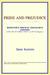 Pride and Prejudice (Webster's French Thesaurus Edition) by Jane Austen