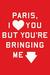 Paris, I Love You but You're Bringing Me Down by Rosecrans Baldwin