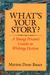 What's Your Story? A Young Person's Guide to Writing Fiction by Marion Dane Bauer