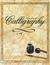 Art of Calligraphy With Pen Holder, Ink Bottles, and Foil Strips and Calligraphy Brush  by Top That!