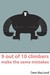 9 Out of 10 Climbers Make the Same Mistakes by Dave MacLeod