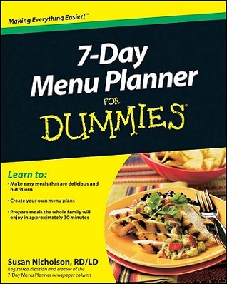 seven day menu planner