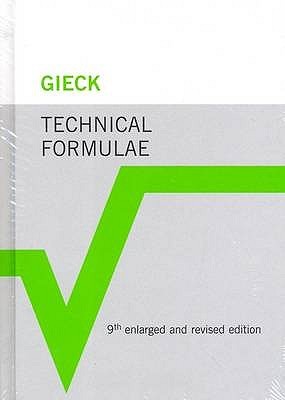 engineering formulas gieck