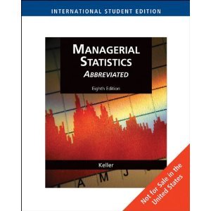 Managerial Statistics By Gerald Keller