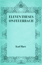 Eleven theses on feuerbach citation image