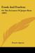 Frank and Fearless Or the Fortunes of Jasper Kent by Horatio Alger Jr.