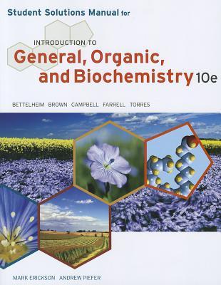 Introduction To General Organic And Biochemistry Student Solutions
Manual