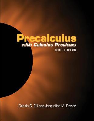 precalculus with calculus previews 5th edition