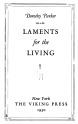Laments for the Living cover