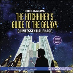 Best cookbooks, food, wine The Hitchhiker's Guide to the Galaxy: Quintessential Phase (Hitchhiker's Guide: Radio Play, #5)