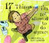 17 Things I'm Not Allowed to Do Anymore cover