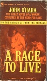 A Rage to Live cover