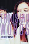 Thousand Words cover