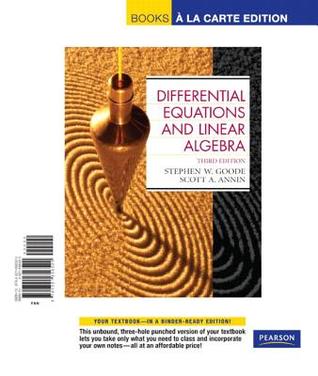 differential equations and linear algebra 3rd edition solutions
