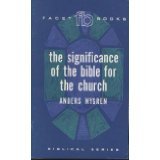 the-significance-of-the-bible-for-the-church-facet-books-biblical-series-1