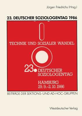 23-deutscher-soziologentag-1986-sektions-und-ad-hoc-gruppen