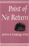 Point of No Return cover