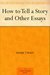 How to Tell a Story and Other Essays by Mark Twain