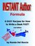 Instant Author Formula 6 Simple Recipes for How to Write a Book FAST! by Ronda Del Boccio