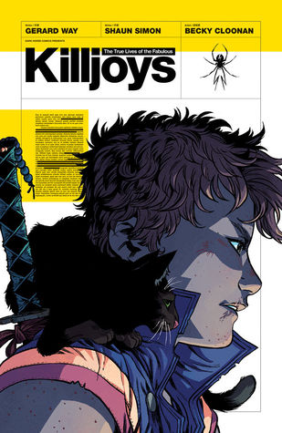 the true lives of the fabulous killjoys by gerard way