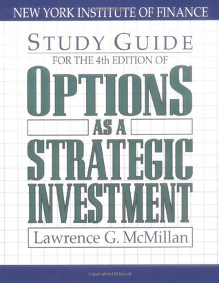 Options as a strategic investment lawrence g mcmillan