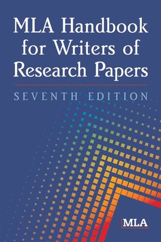 MLA Handbook For Writers Of Research Papers By Joseph Gibaldi MLA Handbook For Writers Of Research Papers By Joseph Gibaldi
