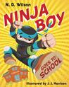 Ninja Boy Goes to School cover