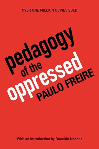 book cover of pedagogy of the oppressed