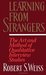 Learning From Strangers by Robert Stuart Weiss Learning From Strangers by Robert Stuart Weiss