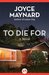 To Die For A Novel by Joyce Maynard
