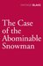 The Case of the Abominable Snowman by Nicholas Blake