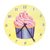 Cupcake Wall Clock by Mudpuppy