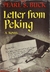 Letter from Peking by Pearl S. Buck