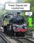 Trains, Engines and Locomotives I Love Trains by Tagore Ramoutar