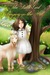 The Little Girl Praying on the Hill by Olga D'Agostino