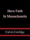 Have Faith In Massachusetts Have Faith In Massachusetts
