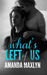 What's Left of Us (What's Left of Me, #2) by Amanda Maxlyn