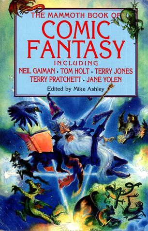 Image result for the mammoth book of comic fantasy book cover