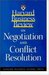 Harvard Business Review on Negotiation and Conflict Resolution