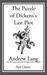 The Puzzle of Dicken's Last Plot by Andrew Lang
