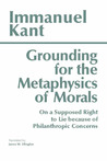 Grounding for the Metaphysics of Morals/On a Supposed Right to Lie Because of Philanthropic Concerns