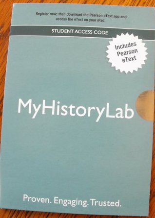 New Mylab History with Pearson Etext -- Valuepack Access Card
