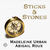 Sticks & Stones (Cut & Run, #2) by Madeleine Urban