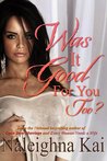Was It Good for You Too? cover