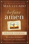 Before Amen Prayer Journal cover