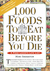1,000 Foods To Eat Before You Die A Food Lover's Life List by Mimi Sheraton